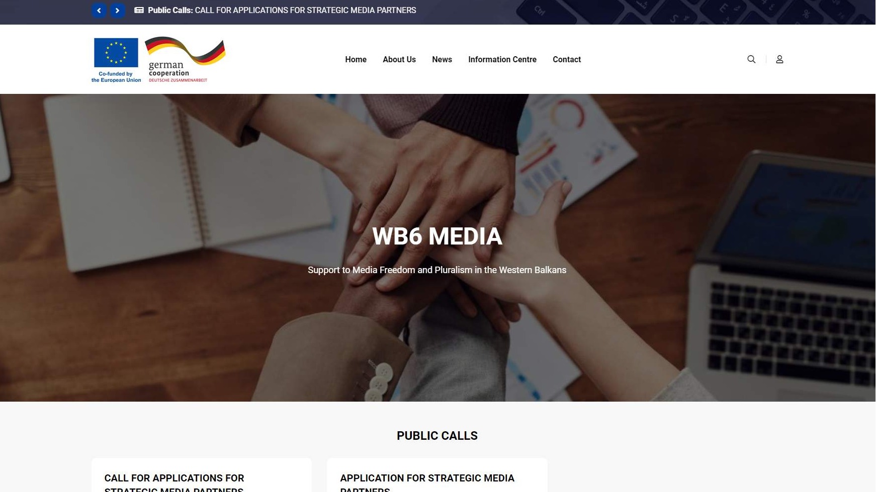 Web stranica za "WB6 MEDIA"
