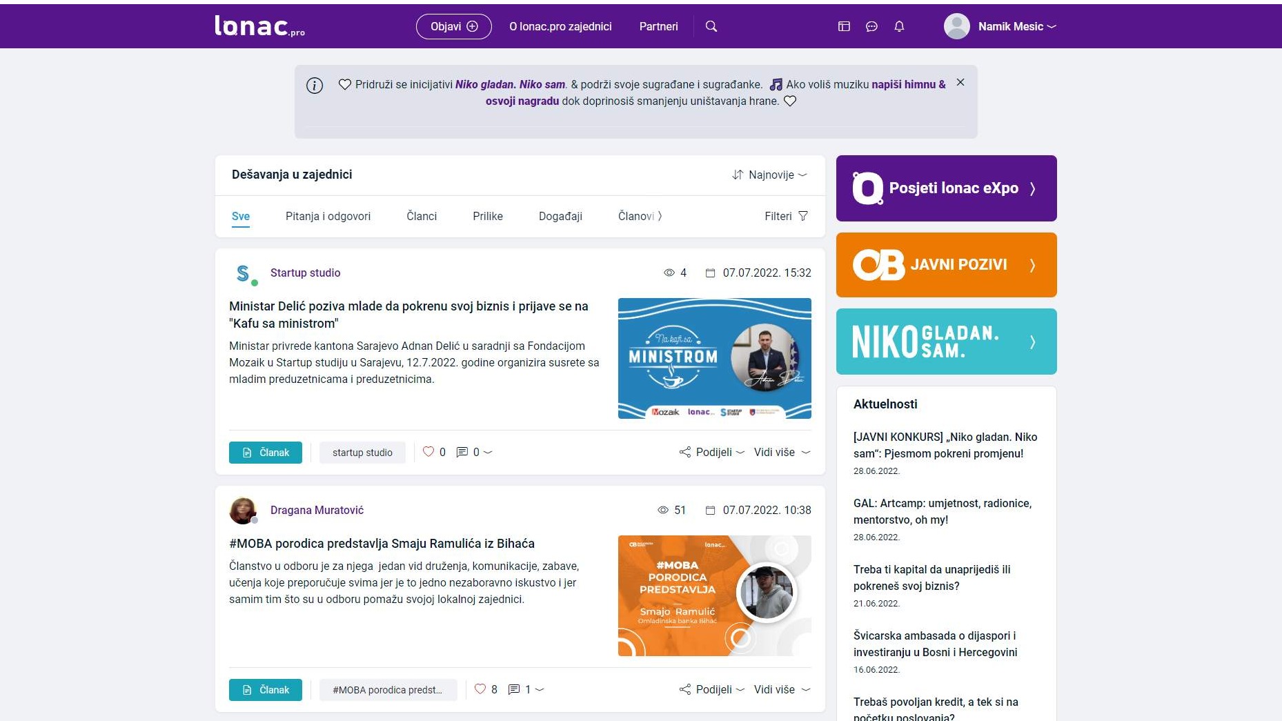 Lonac.pro platforma