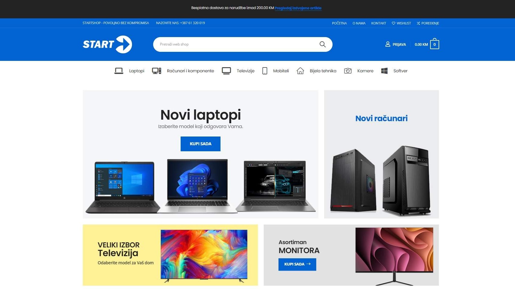 WebShop za start.ba