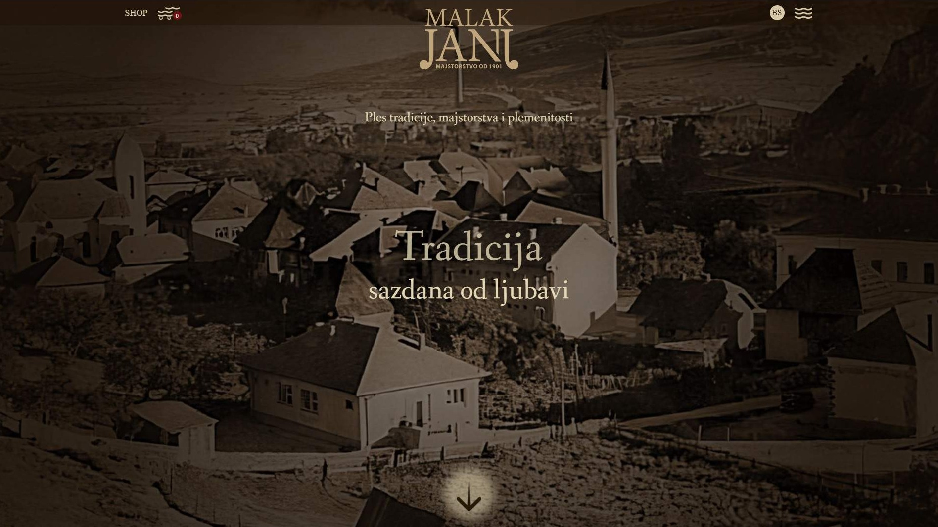 Web stranica za "Malak Janj"