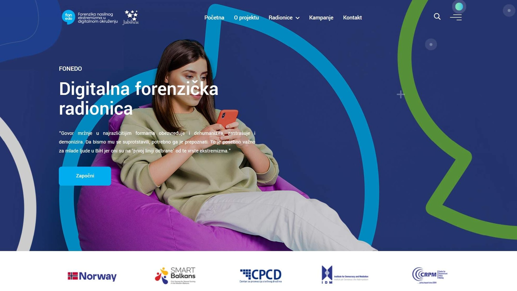 Nova web stranica za "Fonedo"