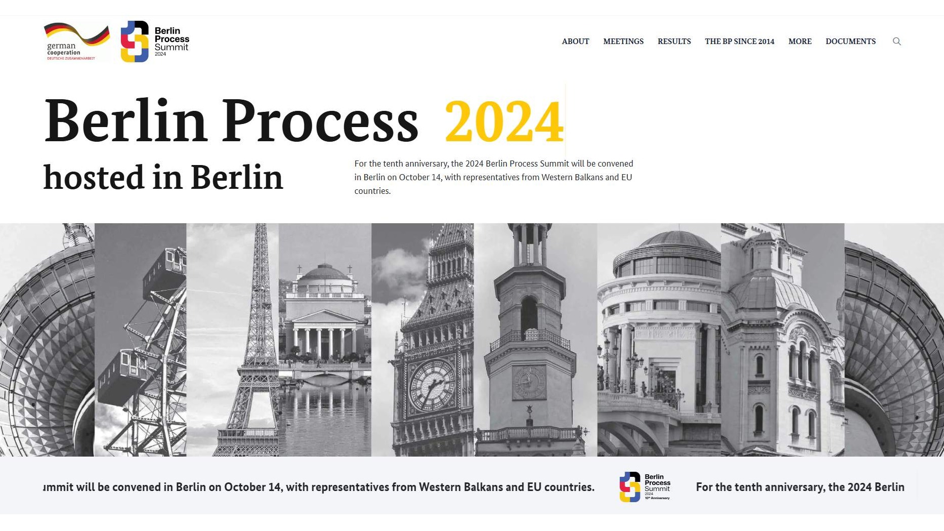 Redizajn web stranice za Berlinski proces