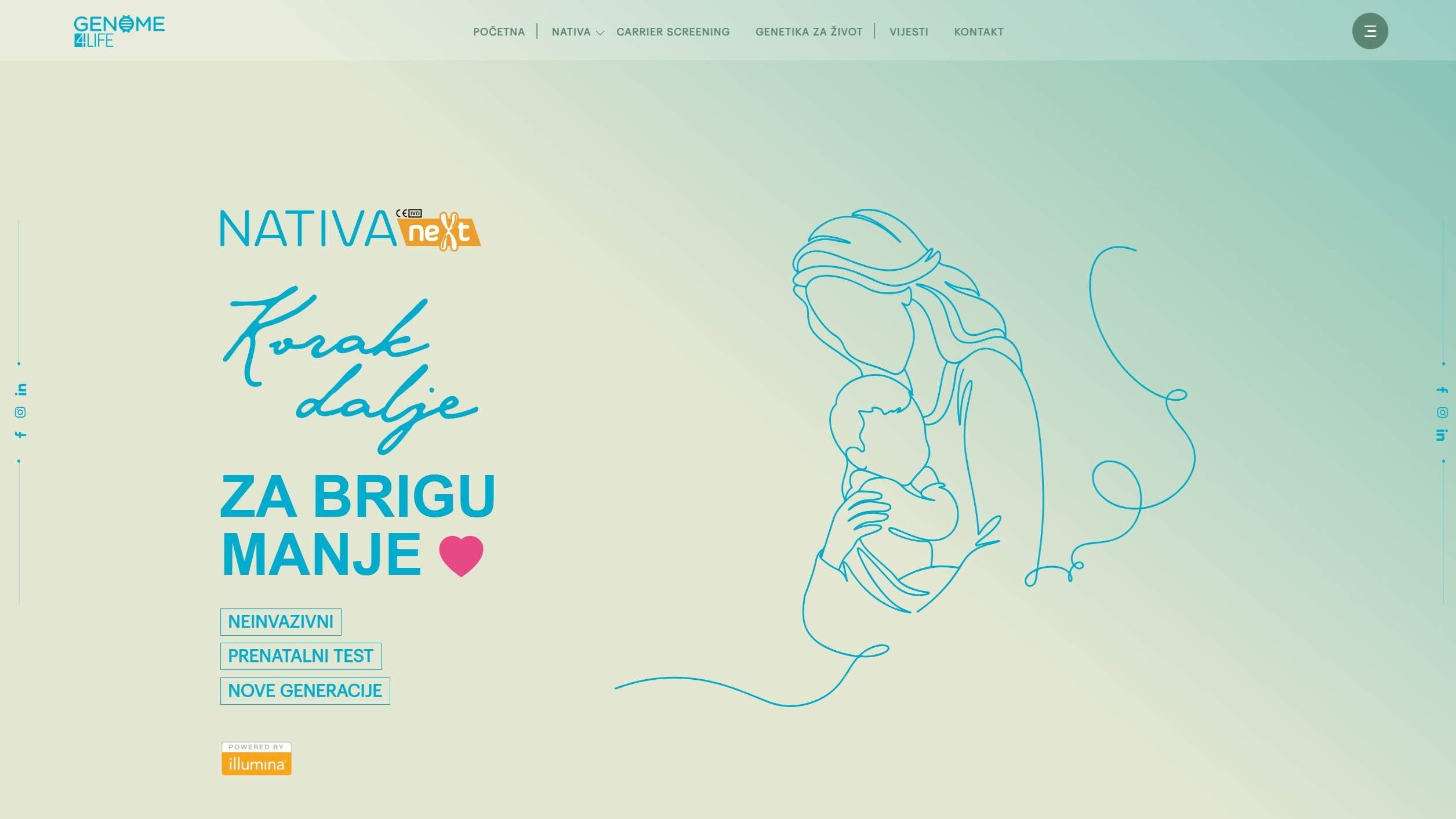 Nova web stranica za Genome4Life