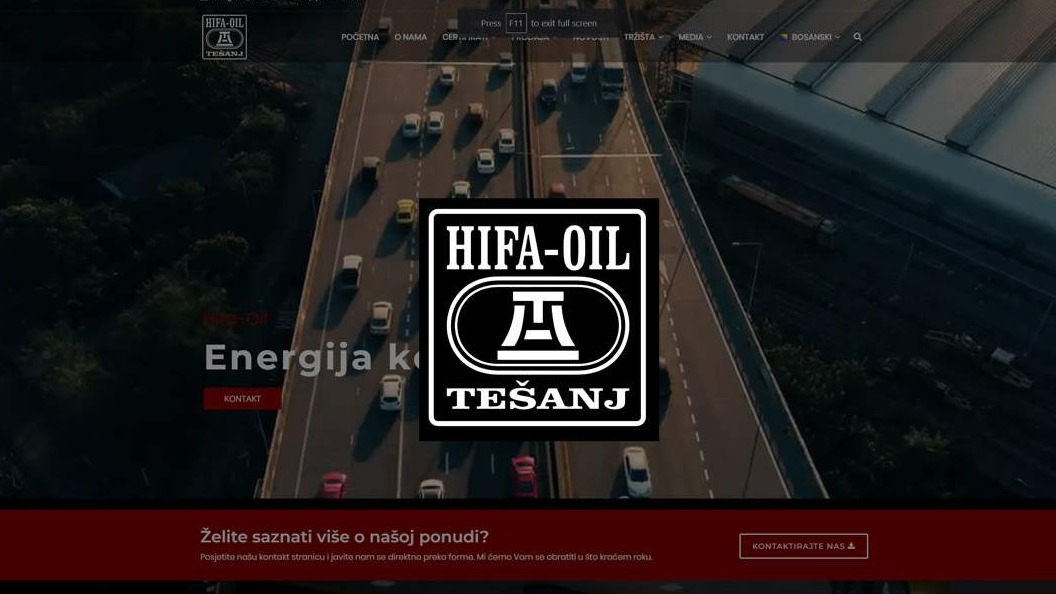 Hifa-Oil - Website
