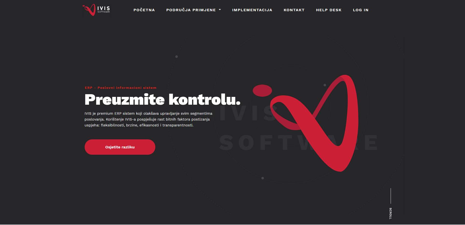 Web stranica za "B2B d.o.o."