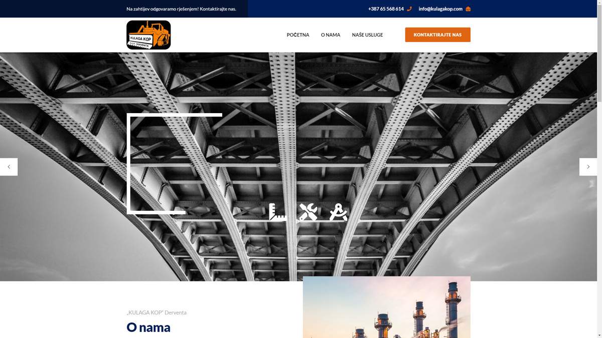 Web stranica za Kulagakop