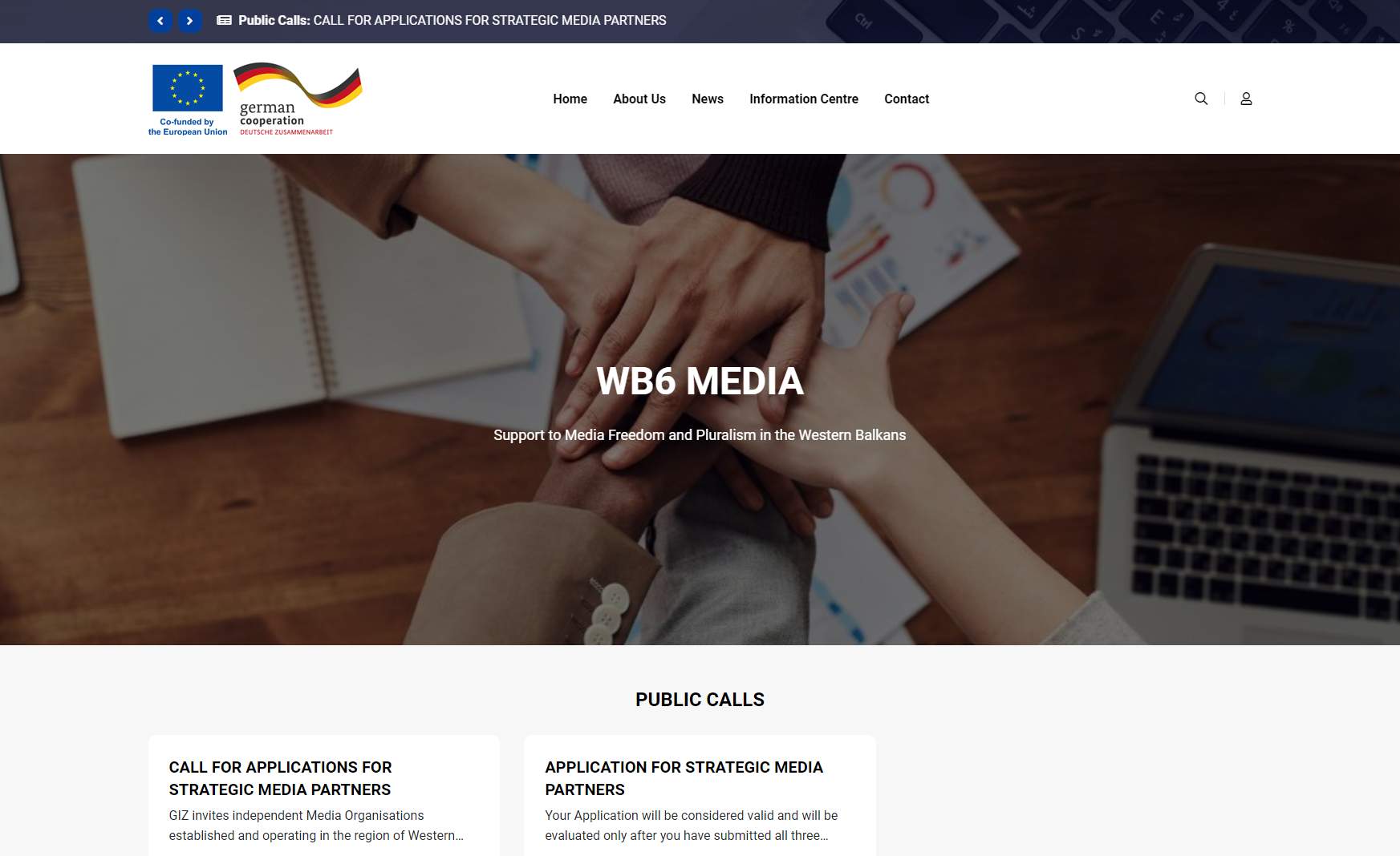 Web stranica za "WB6 MEDIA"