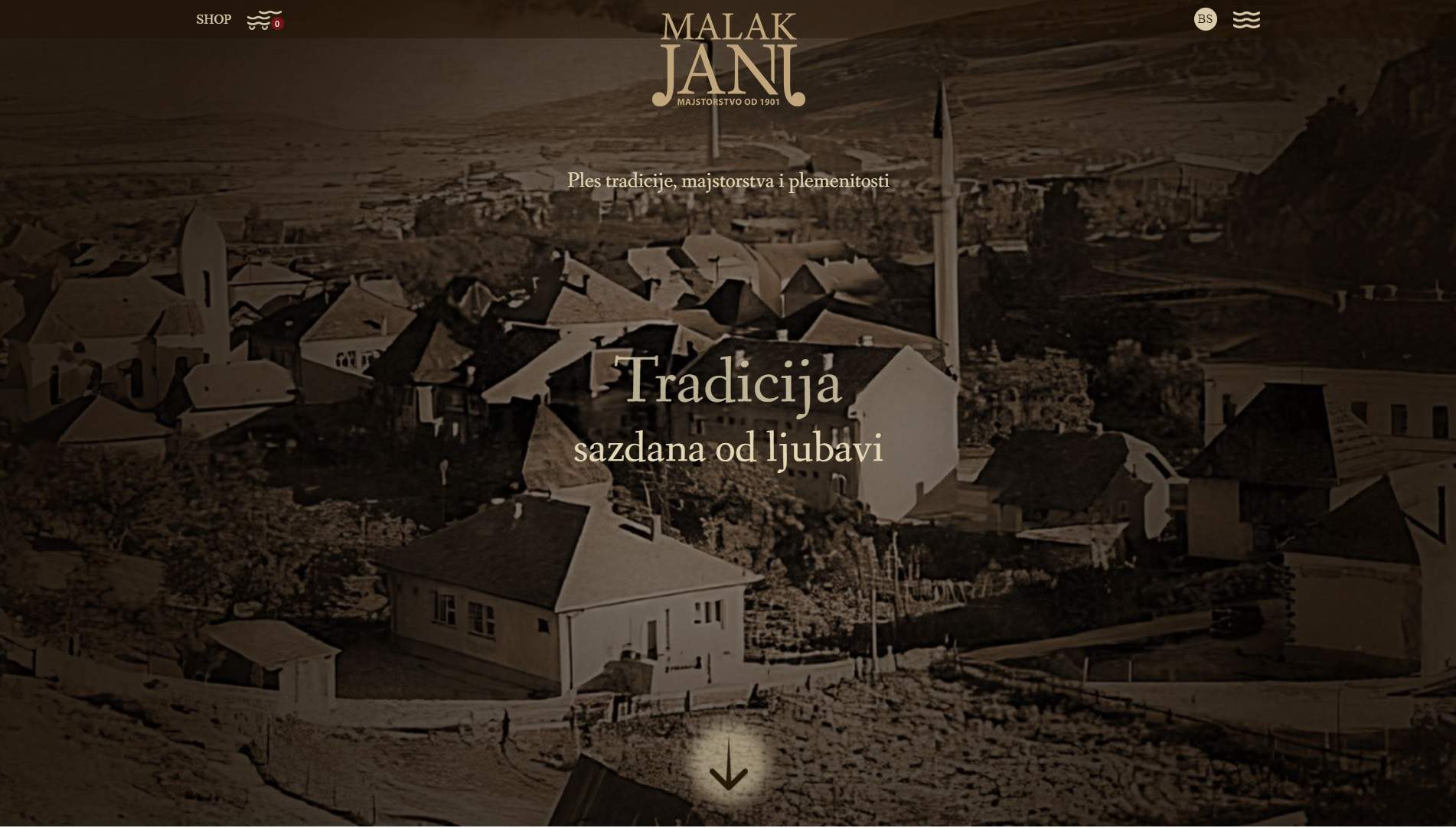 Web stranica za "Malak Janj"