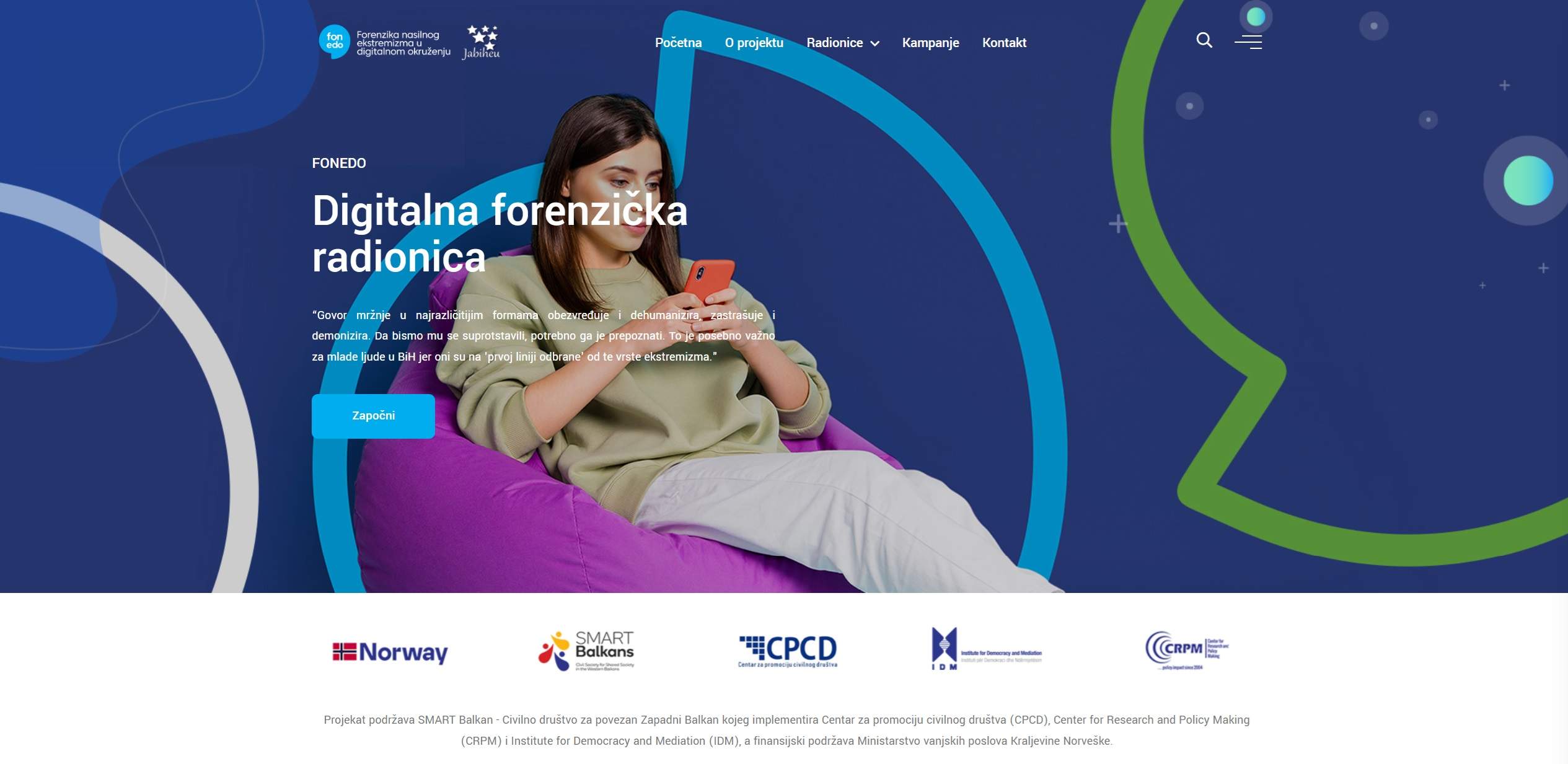 Nova web stranica za "Fonedo"