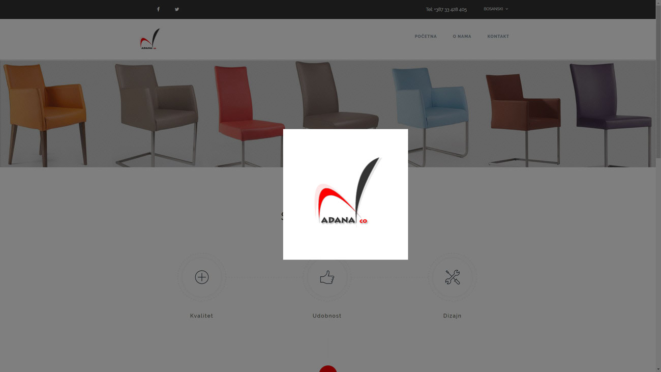 AdanaCO web stranica