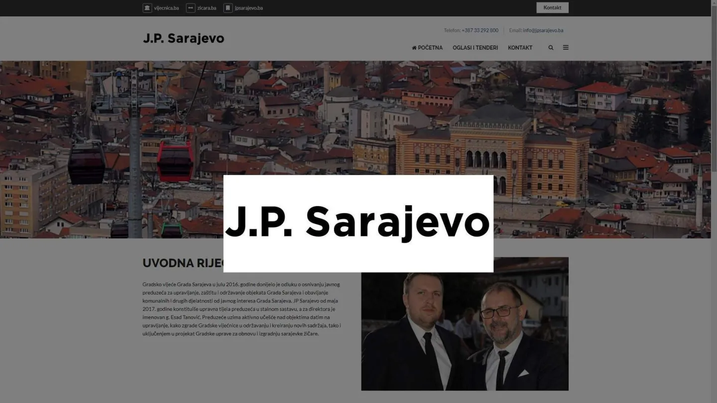 Javno Preduzece Sarajevo - JPSarajevo