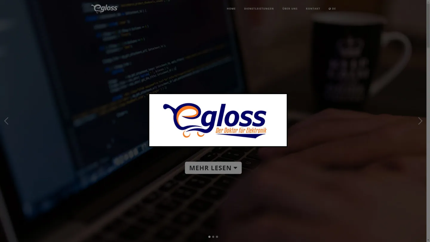 Egloss-software.de - Website