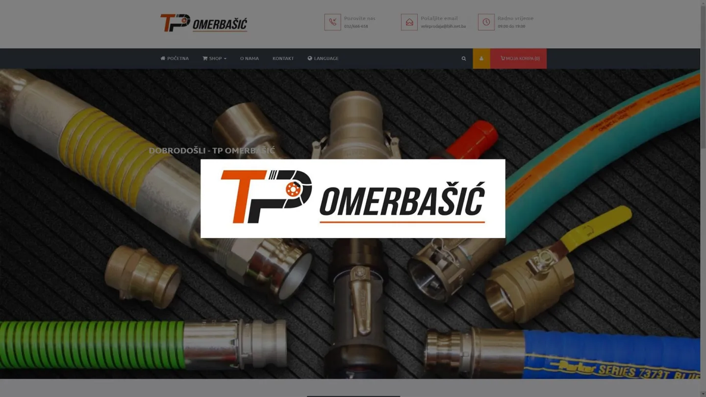 tp-omerbasic.ba - Web stranica