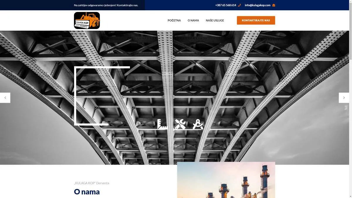 Web stranica za Kulagakop
