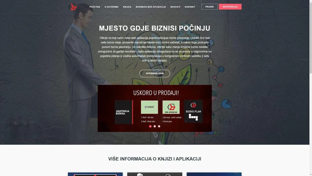 Biznisplan.ba - app and website