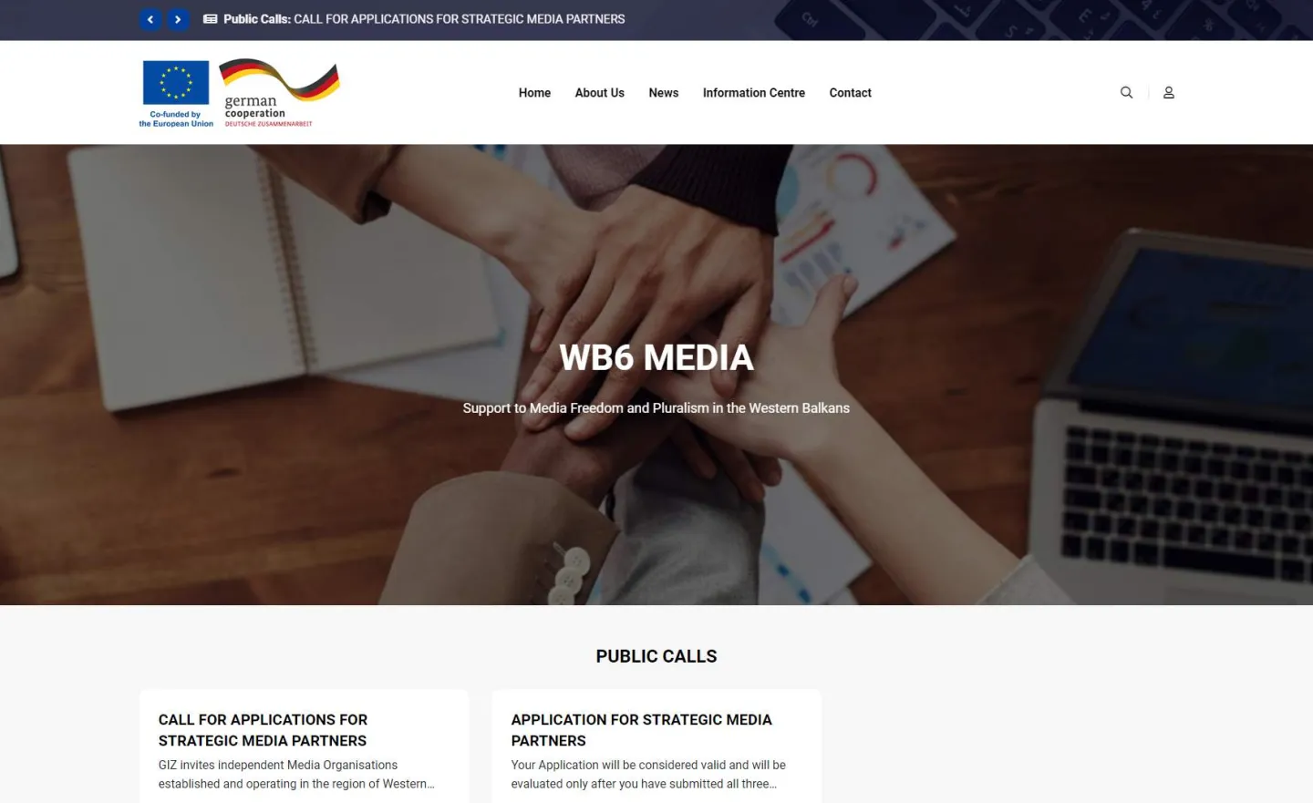 Web stranica za "WB6 MEDIA"