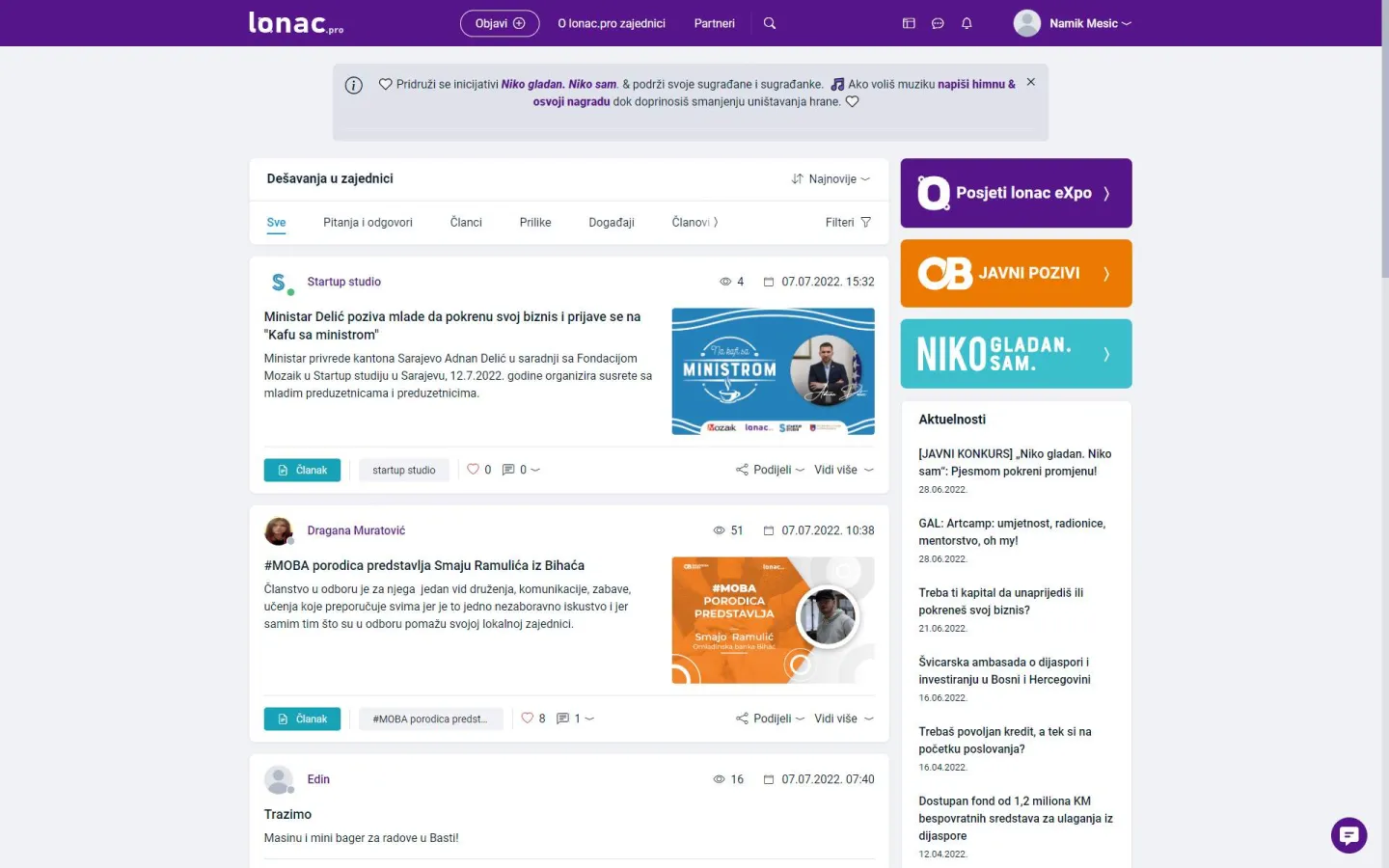 Lonac.pro Platform