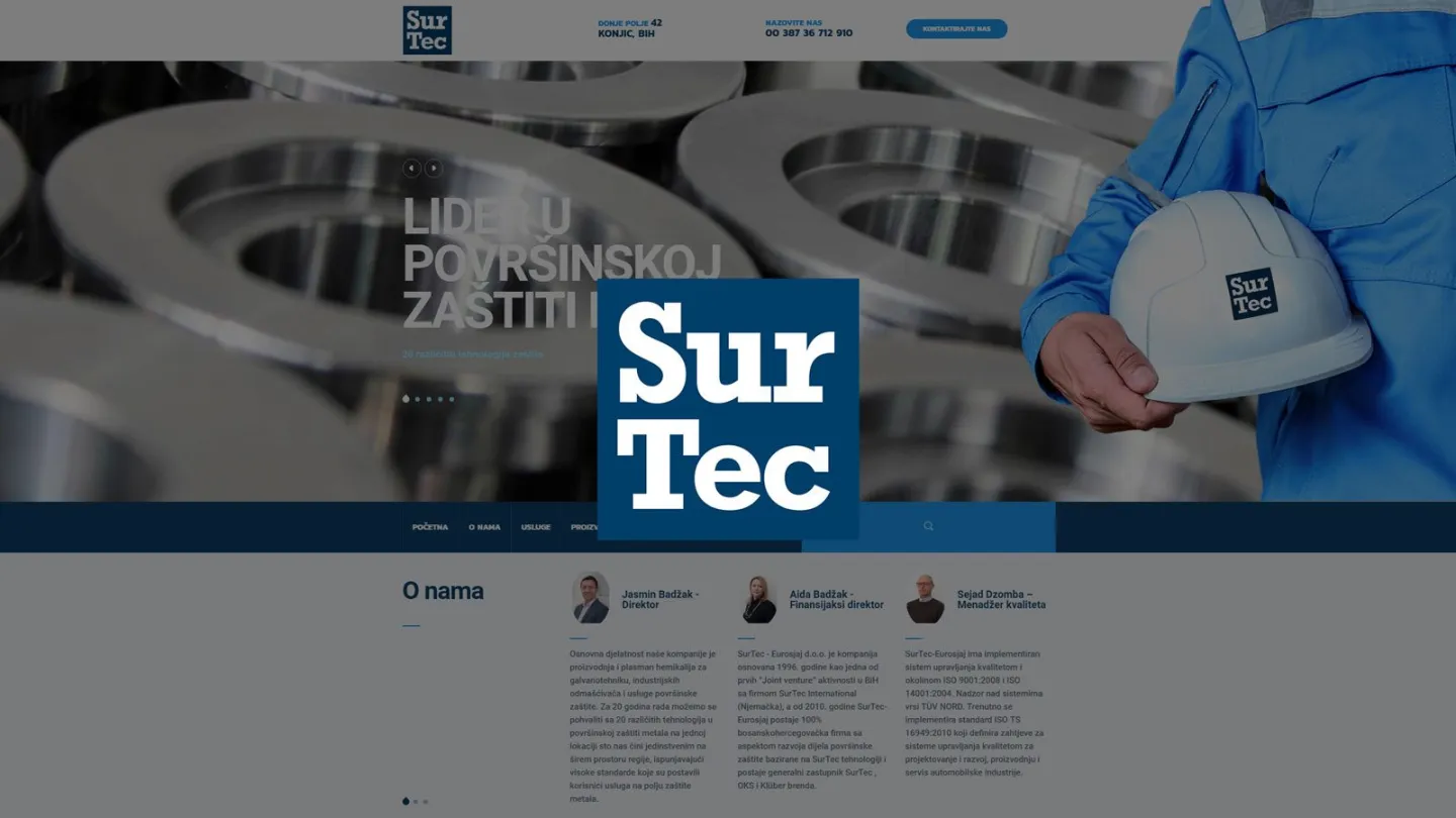 SurTec-Eurosjaj - Website