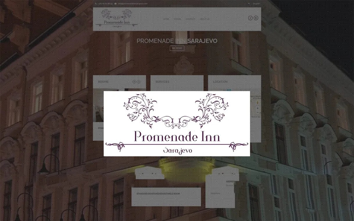 Promenade INN web stranica