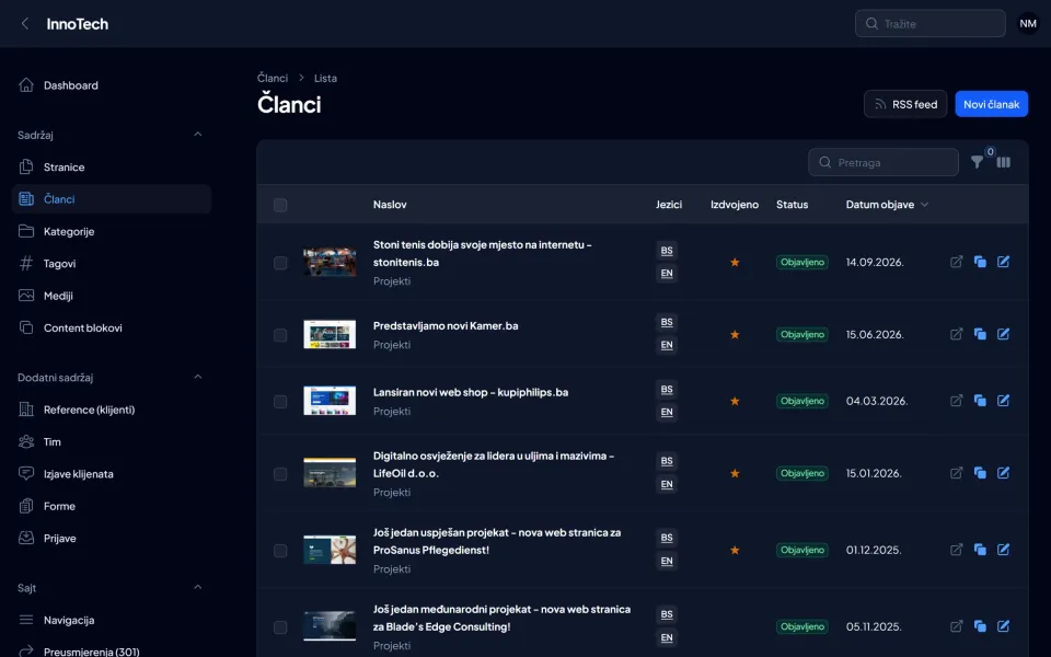 InnoTech CMS