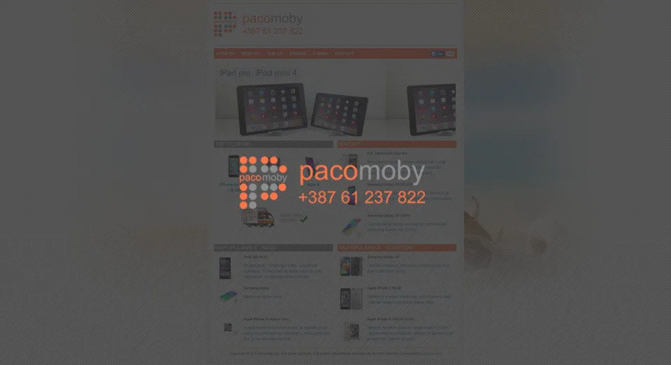 Pacomoby website